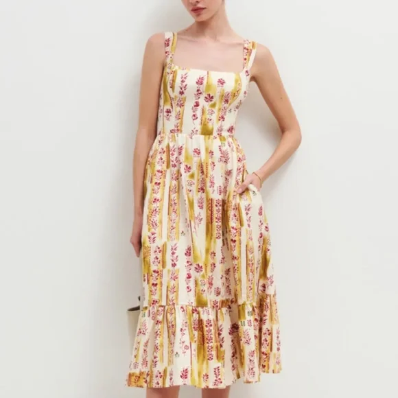 Reformation | Dresses | Nwt Reformation Bucatini Midi Linen Dress Manor | Poshmark Reformation | Dresses | Nwt Reformation Bucatini Midi Linen Dress Manor | Poshmark